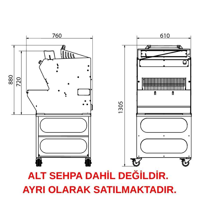 Mataş EFE 02 Set Üstü Otomatik Ekmek Dilimleme Makinesi